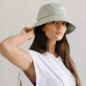GIGI PIP Rylee Bucket Hat - Sage - Size 55 - NWOT